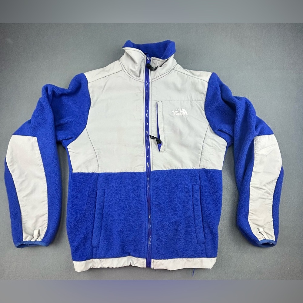 Vintage The North Face Denali Fleece, Size M Blue and Gray